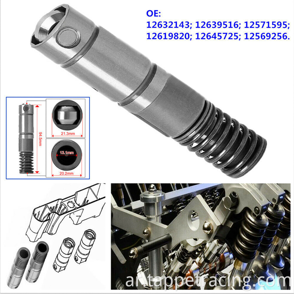 محرك صمام Tappet Hydraulic Valve Lifter 12680871